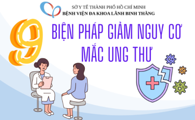 (HCDC) 9 biện pháp giảm nguy cơ mắc ung thư